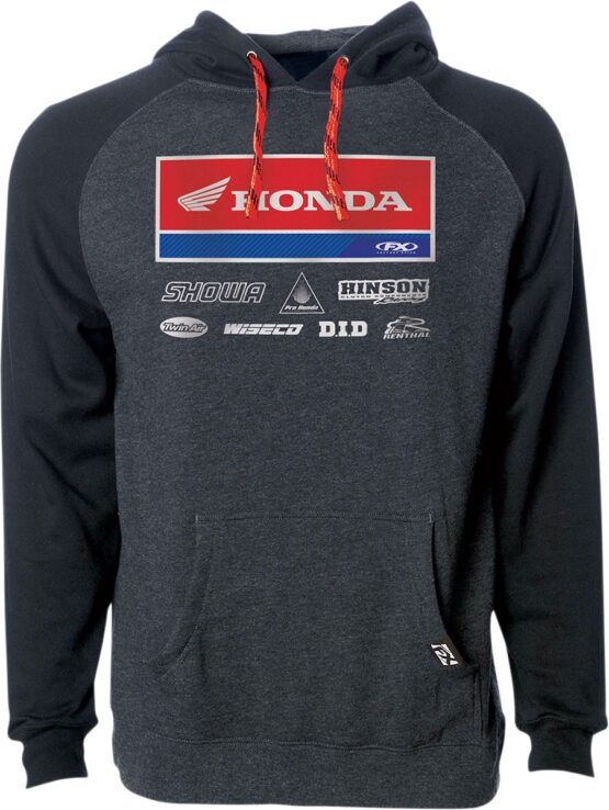 Factory Effex Honda 21 Racewear Hoodie Charcoal Black XL Men's