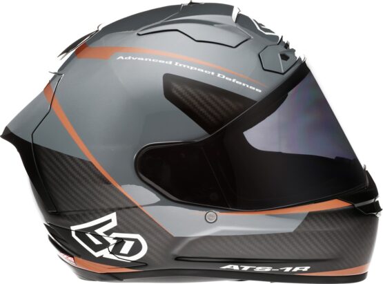 6D ATS-1R Alpha Full Face Helmet XL Gray Bronze Unisex