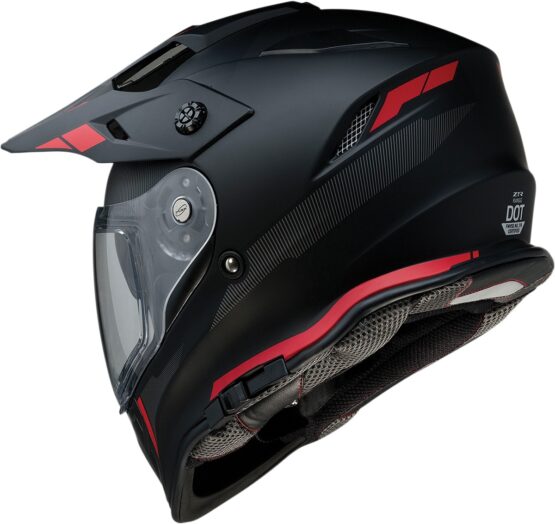 Z1R Range Uptake Helmet - Black/Red - Large - Image 4