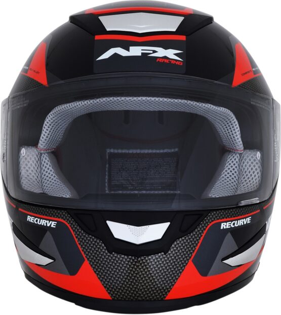 FX-99 Full Face Street Helmet Red Small - Image 5