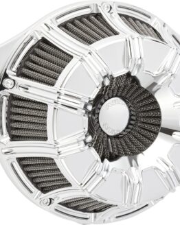 Arlen Ness Inverted Series 10-Gauge Air Cleaner Kit Chrome For Harley FLH/Touring