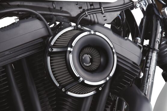 Arlen Ness Slot Track Inverted Air Cleaner Kit Contrast Cut - Image 4