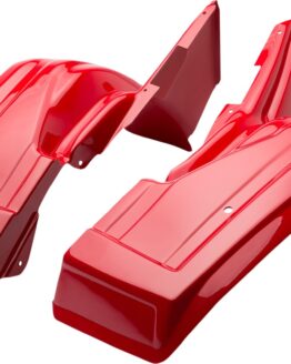 Red Rear Fenders