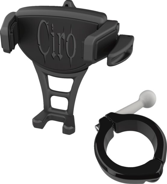 CIRO Constrictor Phone Holder Black 1-1/2in Handlebar Mount