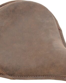 Drag Specialties Large Spring Solo Seat Distressed Brown Leather