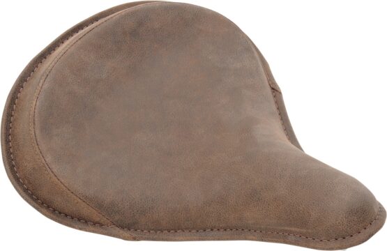 Drag Specialties Large Spring Solo Seat Distressed Brown Leather