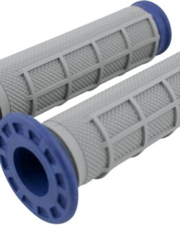 ATV Dual Compound Grips 1/2 Waffle - Blue