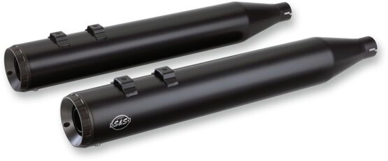 4" Grand National Slip-On Exhausts Black