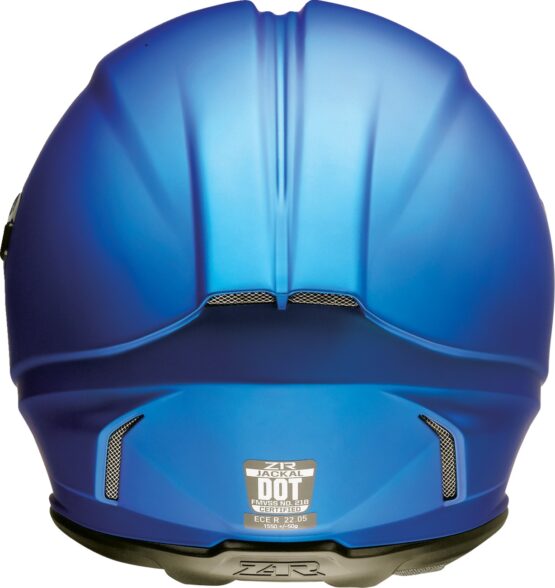 Z1R Jackal Satin Helmet 3XL Matte Blue - Image 4