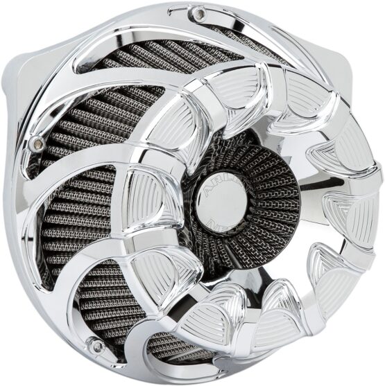 Drift Inverted Series Air Cleaner Kit Chrome by Arlen Ness