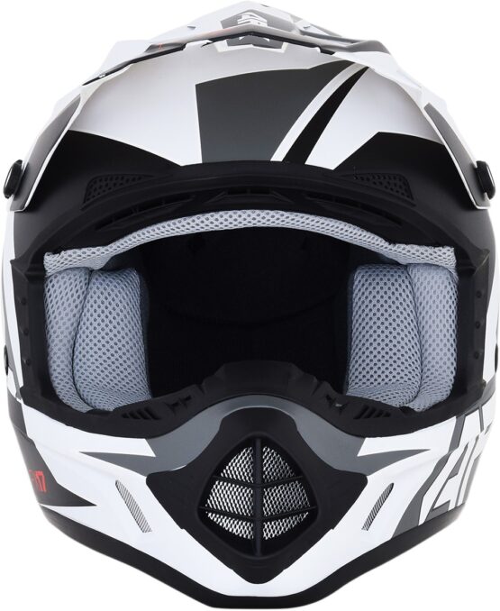 FX-17 Full Face Offroad Helmet Matte White 2X-Large - Image 8