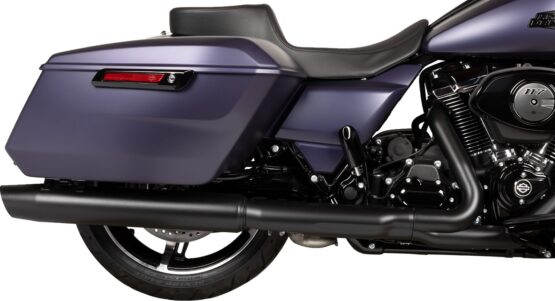 Drag Specialties Predator 2-Up Extended Reach Seat Smooth Vinyl FLHX FLTR 23-24 - Image 3