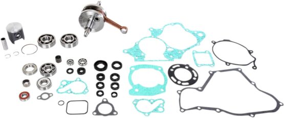 Vertex Engine Rebuild Kit Crank Piston Gaskets Fits 92-02 CR80R/RB