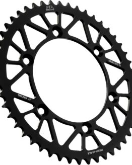 Black Aluminum Rear Sprocket - 49 Teeth 520 Pitch