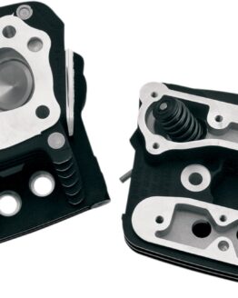 S&S Black Cylinder Head Kit 106-4570 Fits Evolution Big Twin Engines