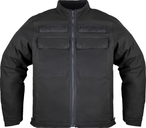 ICON Mototanker Jacket Black Men's Medium