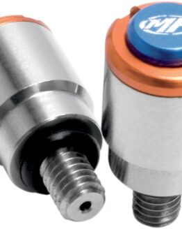 Orange Micro Bleeder Fork Air Bleed Valve Set - M4x0.7