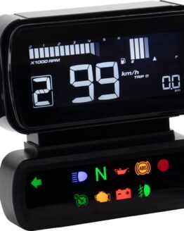Koso D2 LCD Multifunction Meter For Harley-Davidson Models