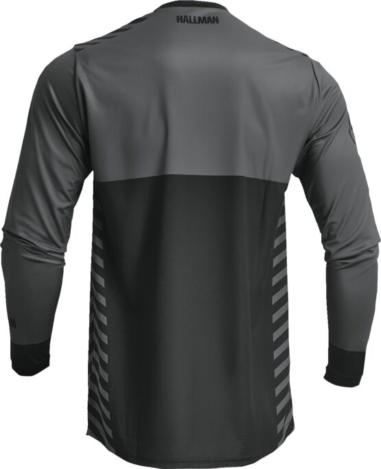 Thor Differ Slice Jersey Black Charcoal Men's Medium - Image 2