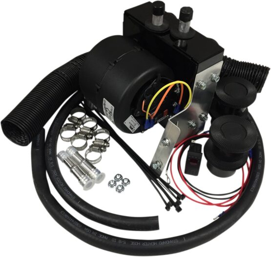 Moose Offroad UTV Cab Heater Kit Black For Polaris Ranger XP 1000