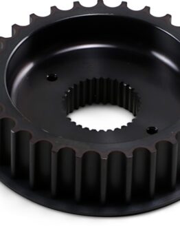 Drag Specialties Front Transmission Pulley 30T Black For Harley-Davidson XL
