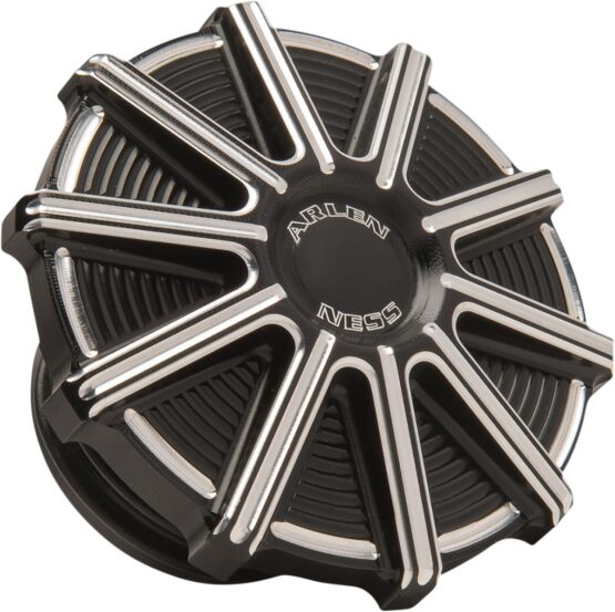 Arlen Ness 10-Gauge Gas Cap Contrast Cut Vented