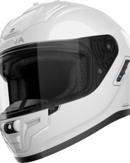 Sena Phantom Full Face Smart Helmet Gloss White Medium