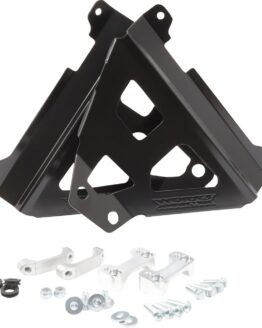 Works Connection Radiator Brace Set Black For Yamaha YZ250F YZ450F WR450F