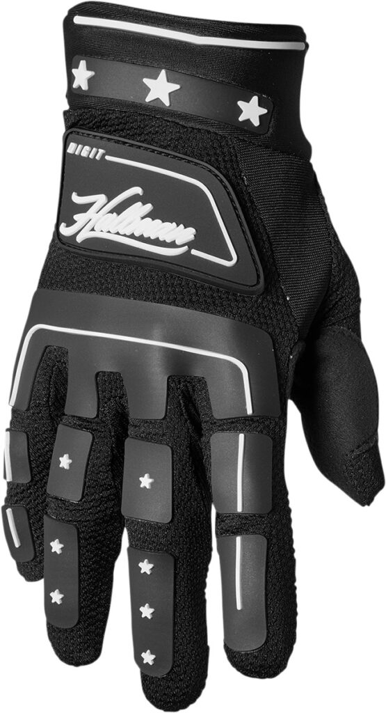 Thor Hallman Digit Gloves Black/White Men's Medium