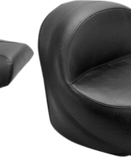 Mustang Wide Touring 2-Piece Seat Black Fits Honda 750 Aero