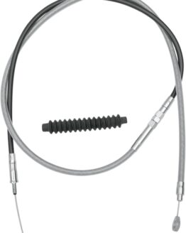 Drag Specialties Braided Stainless Clutch Cable 64-15/16in For Harley-Davidson
