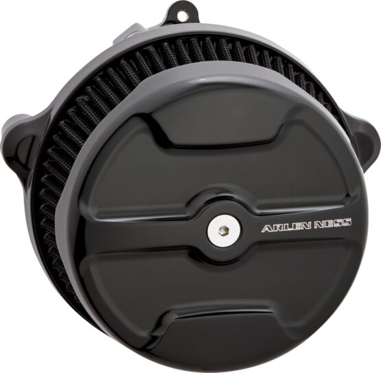 Arlen Ness Big Sucker Stage 1 Air Cleaner Kit Knuckle Black For Harley