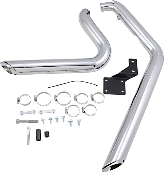 Shortshots Staggered Chrome Full Exhaust