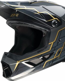 Z1R Rise 2.0 Hyacinth Helmet Gloss Black/Gold - L