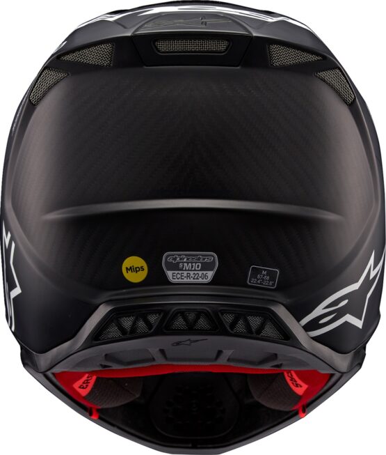 Alpinestars Supertech M10 Flood MIPS Helmet Black/Dark Gray XS - Image 4