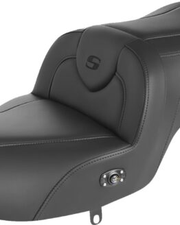 Saddlemen Heated RoadSofa Seat Black For Indian Challenger, Pursuit
