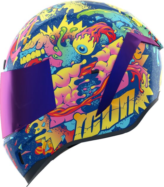 ICON Airform Scatterbrain MIPS Helmet XL Multi/Purple - Image 3