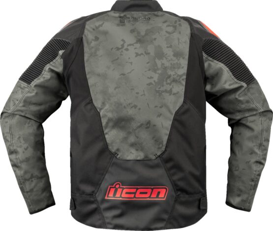 ICON Overlord3 Magnacross Jacket Dark Gray/Black Men's M - Image 2