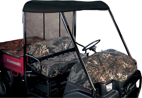 All Kawasaki Mule 2500, 3000 & 4000 Models Moose UTV Roof Cover - Black - Image 2