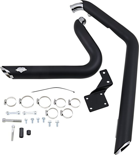 Shortshots Staggered Black Full Exhaust - Image 2