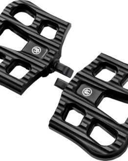 Performance Machine Drifter Passenger Floorboards Black Ops For Harley Touring