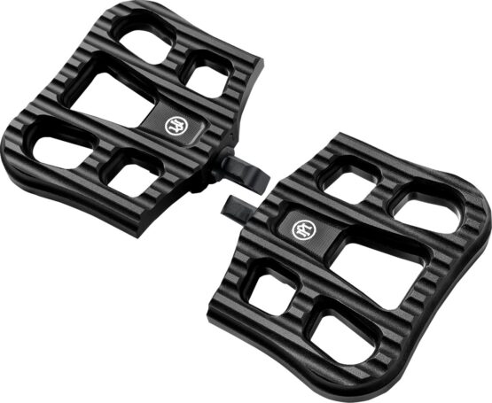 Performance Machine Drifter Passenger Floorboards Black Ops For Harley Touring