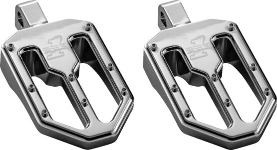 PRO-ONE Moto V1 Foot Pegs Male Mount Chrome Pair