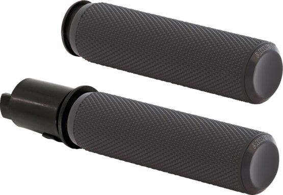 Arlen Ness Knurled Grips TBW Black For Harley-Davidson 2024-2025