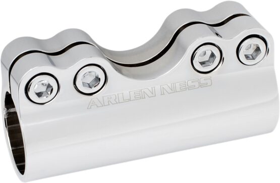 Arlen Ness Modular Billet Handlebar Clamps Chrome 1"