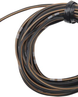13' Color Match Electrical Wire - Black / Brown 14A/12V 20AWG