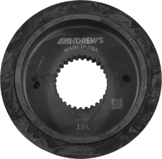 Andrews Rear Belt Drive Transmission Pulley 30 Tooth Power Pulley
