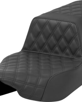 Saddlemen Step-Up Seat Extended Reach Black For Harley FL 2023-2024