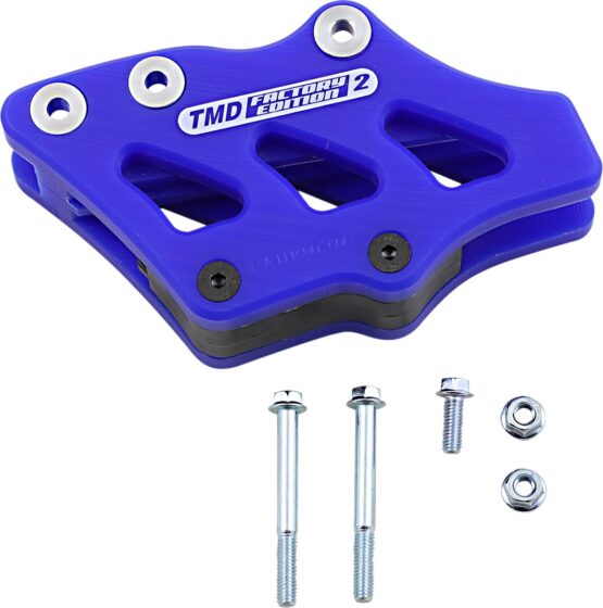 TM Designworks Factory Ed 2 Rear Chain Guide Blue