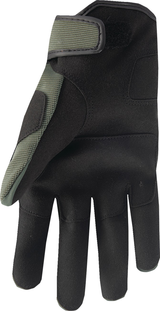 Thor Range Gloves Men's S Army Green/Black/Orange - Image 4